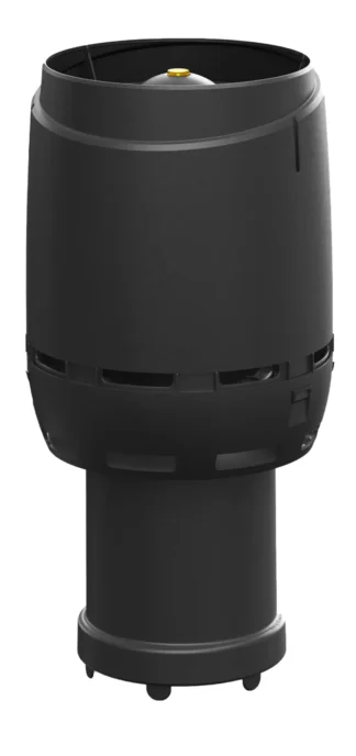 Tuuletusputki VILPE C-MALLI 125C/400 FLOW MUSTA