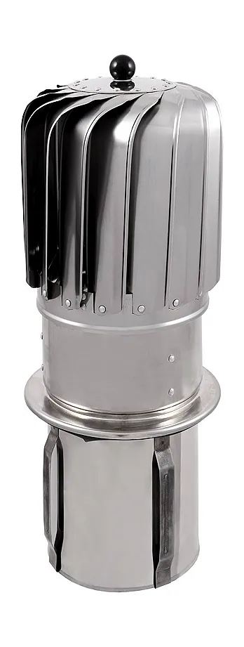 Vedonparantaja Turbowent Tulipan rst 150mm putki, avattava