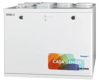 Ilmanvaihtokone SWEGON CASA ILTO 300-400 Genius L RH+CO2