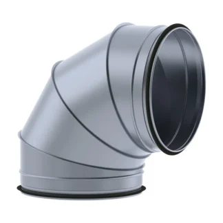 Käyrä 90ast.jyrk. c m1 NORDduct NVK 90° D200