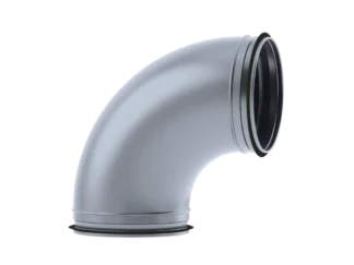Käyrä 90ast. c m1 NORDduct NVP 90° D 80
