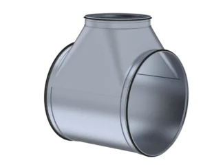T-kappale 90ast. c NORDduct NTKV D1250-1000