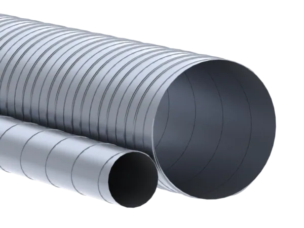 Pyöreäkanava c m1 NORDduct NTO-6 D160X0.5/L=6M/Z275