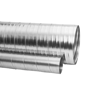 Pyöreäkanava c m1 LINDAB SAFE D125X0.5/L=2M/Z275