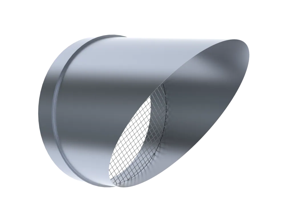 Ulostulo viisteinen verkko NORDduct NPM D630