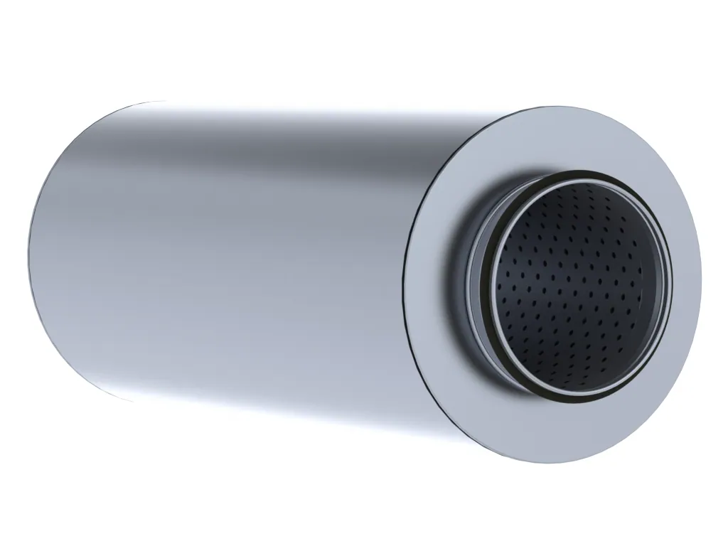 Äänenvaimennin pyöreä NORDsilencer NRF NRF 50 125/600