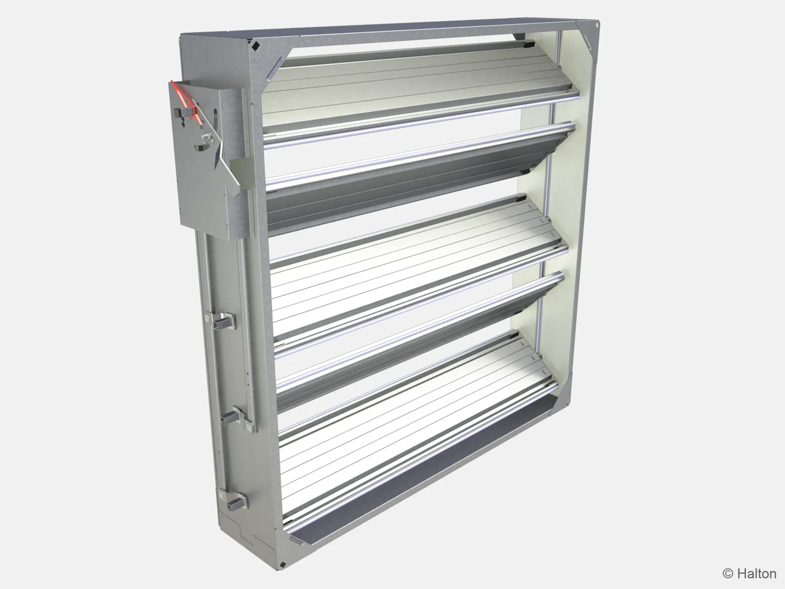 Säätöpelti tiivis, eristetty HALTON UTT UTT/R 800x1200 MD=I