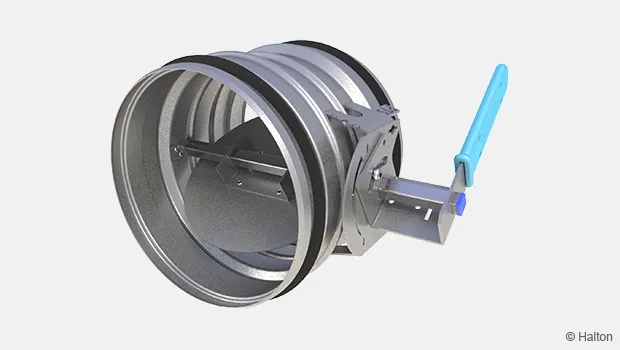 Säätöpelti HALTON PTS PTS/B 200 MO=NA