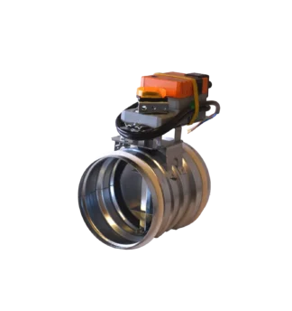 Säätö- ja sulkupelti VALLOX 230 V / 125 mm