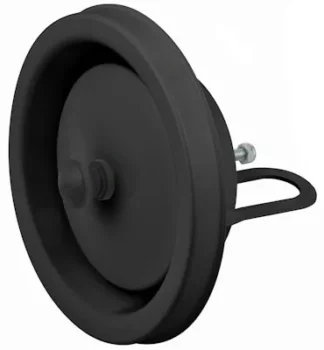 SAUNA POISTOILMAVENTTIILI OPAL OPV-S 125 MUSTA