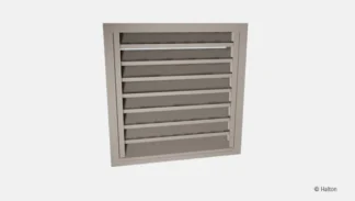 Ulkosäleikkö HALTON USS USS/I 600x600 CO=G (ZNFE)