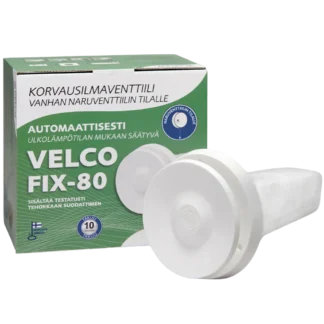 Korvausilmaventtiili Velco Velco FIX-80 (myyntipakkaus)