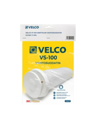 Vaihtosuodatin Velco Velco VS-100 / 3kpl pakkaus