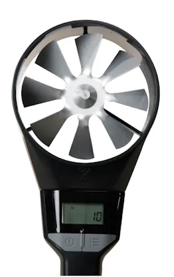 Siipipyöräanemometri TSI COMPACT