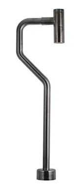 VESILUKKO JA PUTKI TAPWELL XA200 BRUSHED BLACK CHROME