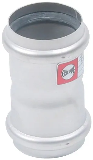 Kaksoismuhvi BLÜCHER EUROPIPE ø50/AISI304/EPDM