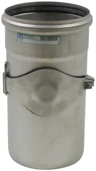 Puhdistusputki BLÜCHER EUROPIPE ø200/AISI316L/EPDM