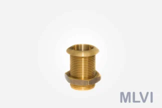 Läpivienti erikoismessinkiä MLVI MELVI R   1 ULKOKIERRE/MUTTERILLA