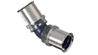 Puristuskulma Wavin Wavin Tigris K5 32  45°