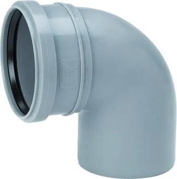 Kulmayhde PP UPONOR HTP DN 75/88.5AST./HARMAA