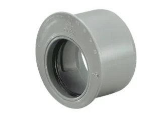 Supistus lyhyt pystyputki PP Wavin Wavin WAFIX DN 75-50/HARMAA