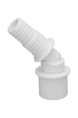Tulppa letkunipalla PP FALUPLAST Falu 32mm PP valk
