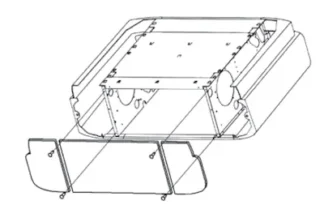 MO POHJAPANEELI SABIANA PCO-C G1, (SIZE 1)