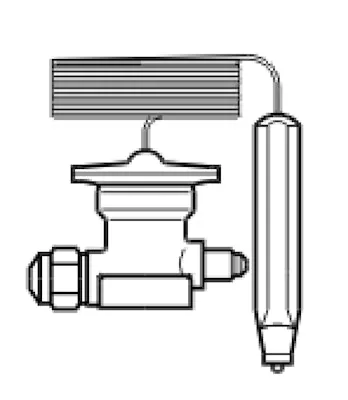 PAISUNTAVENTTIILI PALJ DANFOSS TEX5 R22 067B3250