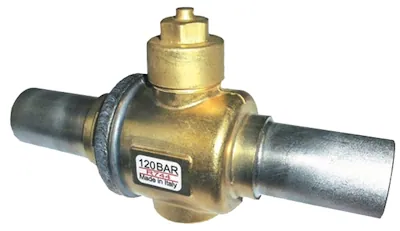 PALLOVENTTIILI CO2 REFRIGERA 2-TIE 18MM RST 120BAR