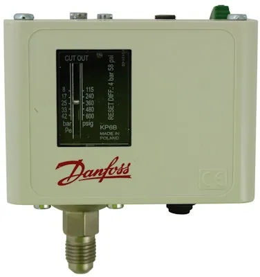 PRESSOSTAATTI DANFOSS KP6B KORKEAPAINE 060-519166