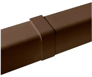 ASENNUSKANAVA ARTIPLASTIC 80X60 JATKOKAPPALE RUSKEA