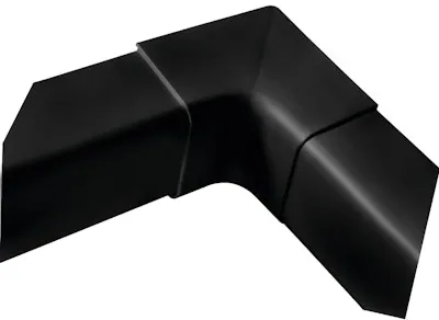 ASENNUSKANAVA ARTIPLASTIC 80X60 SISÄKULMA MUSTA