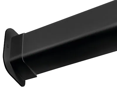 ASENNUSKANAVA ARTIPLASTIC 80X60 LÄPIVIENTI MUSTA