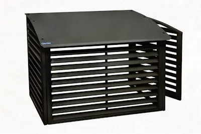 SUOJAKOTELO PELTI ENTRADE 1000X850X500MM MUSTA