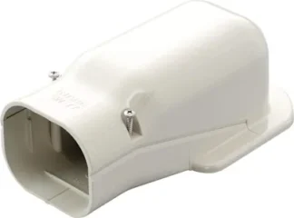 ASENNUSKANAVA VALKOINEN INABA LÄPIVIENTIKULMA SW-140-W